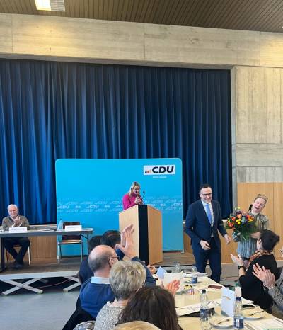Nominierungsversammlung zur Landtagswahl 2026 in der Remstalhalle Korb (1.2.2025)