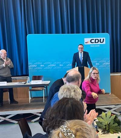 Nominierungsversammlung zur Landtagswahl 2026 in der Remstalhalle Korb (1.2.2025)