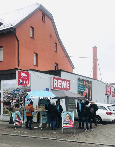 Wahlkampfstand Bundestagswahl 2025 (15.02.2025)